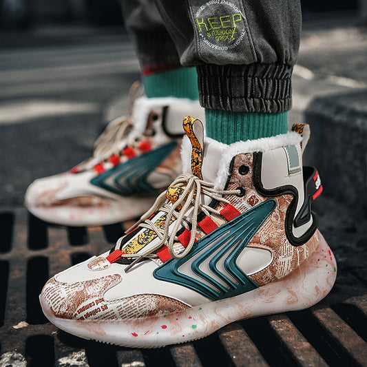 Chaussures de course lumineuses tendance pour hommes