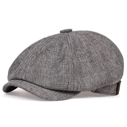 Chapeau octogonal pour homme, printemps et été