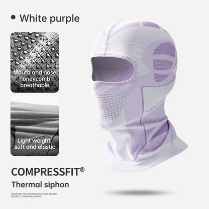 Couvre-chef de ski d'hiver, protection faciale, coupe-vent, foulard de moto, masque d'équitation, protège-cou chaud et respirant