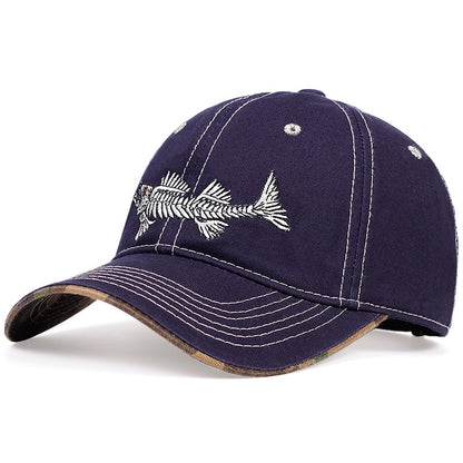 Casquette de baseball brodée en arête de poisson très vendue