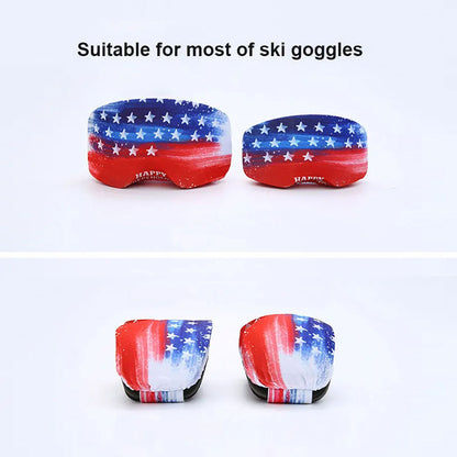 Housse de protection anti-rayures pour lunettes de ski et snowboard