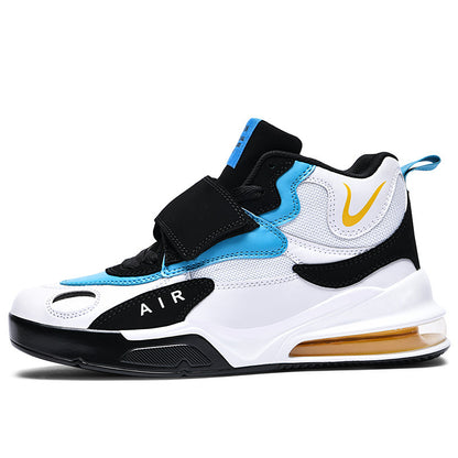 Chaussures de basket-ball montantes à coussin d'air pour hommes, automne-hiver