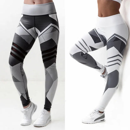 Digital printing dance sport fitness yoga camel toe leggings for women