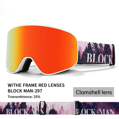 Housse pour lunettes de ski et de sports d'hiver