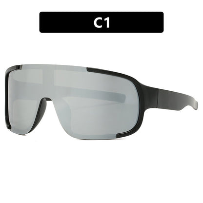 Lunettes de ski de cyclisme à grande monture en plein air, lunettes coupe-vent, vélos de route d'escalade, vélos, lunettes de soleil de sport 