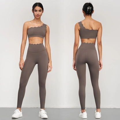 Pantalon de yoga sans coutures pour femme, leggings de course à pied et d'entraînement Lotus Arc