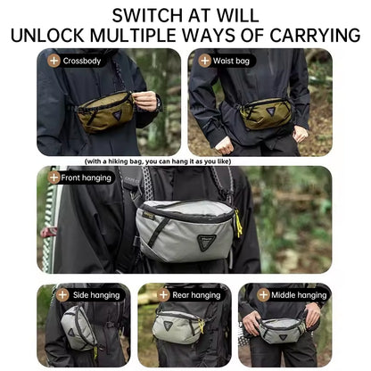 Sac banane Hikeman, pour les sports de plein air.