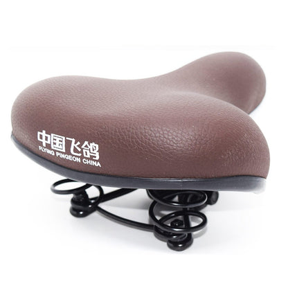 Coussin de vélo confortable avec selle élargie, large et épaisse 