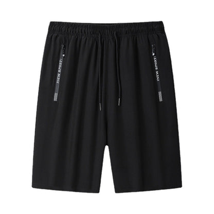 Shorts pour hommes, nouveaux pantalons à quatre pans pour hommes, couleur unie, coupe droite