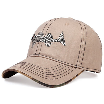 Casquette de baseball brodée en arête de poisson très vendue