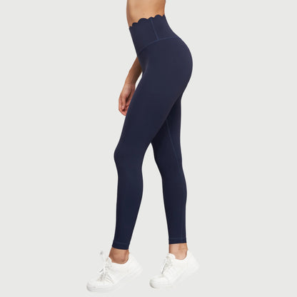 Pantalon de yoga sans coutures pour femme, leggings de course à pied et d'entraînement Lotus Arc