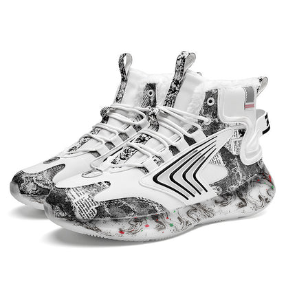 Chaussures de course lumineuses tendance pour hommes