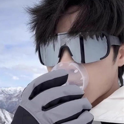 Lunettes de ski de cyclisme à grande monture en plein air, lunettes coupe-vent, vélos de route d'escalade, vélos, lunettes de soleil de sport 