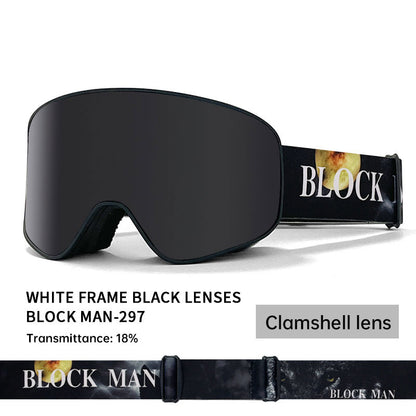 Housse pour lunettes de ski et de sports d'hiver