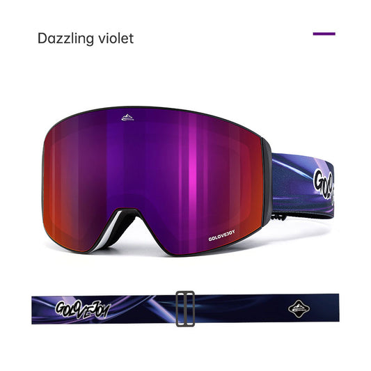 Lunettes de ski magnétiques pour hommes et femmes