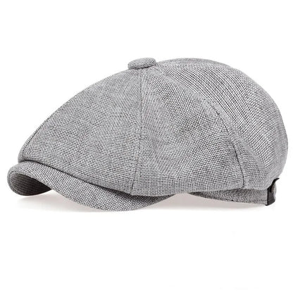 Chapeau octogonal pour homme, printemps et été