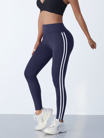 Leggings de yoga, taille haute et rehaussant les hanches pour femmes