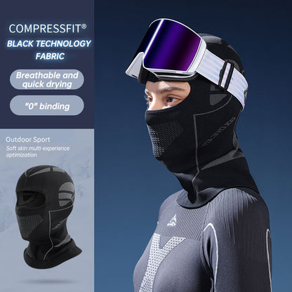 Couvre-chef de ski d'hiver, protection faciale, coupe-vent, foulard de moto, masque d'équitation, protège-cou chaud et respirant