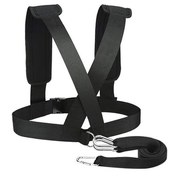 Bande de résistance extensible pour exercices de course à pied, sangle d'épaule pour entraînement de vitesse