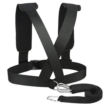 Bande de résistance extensible pour exercices de course à pied, sangle d'épaule pour entraînement de vitesse