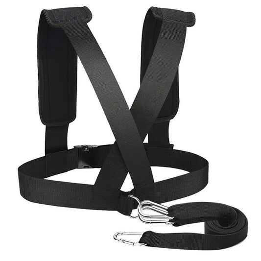 Bande de résistance extensible pour exercices de course à pied, sangle d'épaule pour entraînement de vitesse