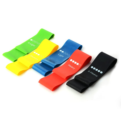 Premium Yoga Resistance Rubber Bands for Strength, Flexibility & Recovery