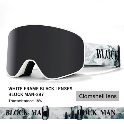 Housse pour lunettes de ski et de sports d'hiver