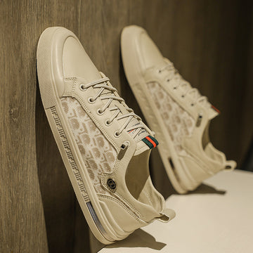 Trendy  men's low cut casual sports shoeslac