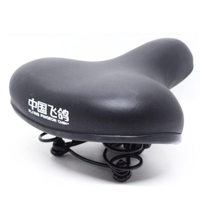 Coussin de vélo confortable avec selle élargie, large et épaisse 