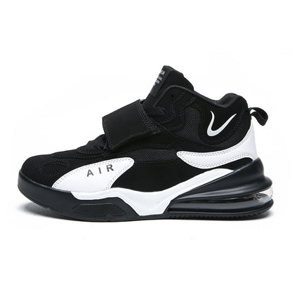 Chaussures de basket-ball montantes à coussin d'air pour hommes, automne-hiver