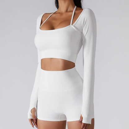 Haut de sport à séchage rapide pour femme, nouvelle collection printemps-été