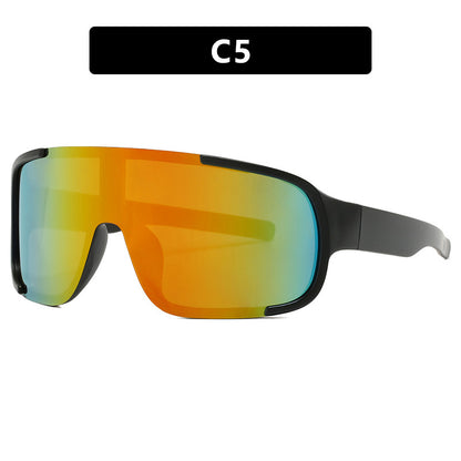Lunettes de ski de cyclisme à grande monture en plein air, lunettes coupe-vent, vélos de route d'escalade, vélos, lunettes de soleil de sport 
