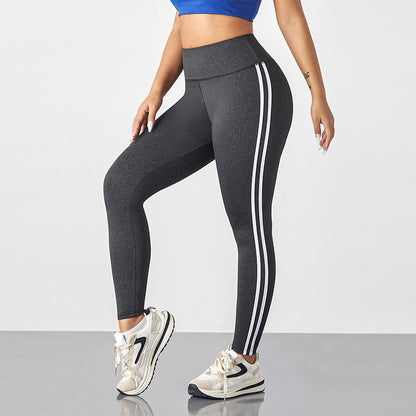 Leggings de yoga, taille haute et rehaussant les hanches pour femmes