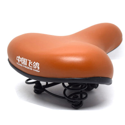 Coussin de vélo confortable avec selle élargie, large et épaisse 