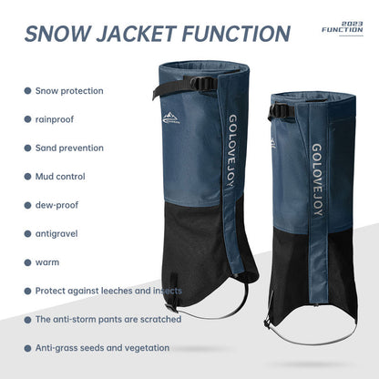 Protège-jambes de randonnée et de ski pour hommes et femmes