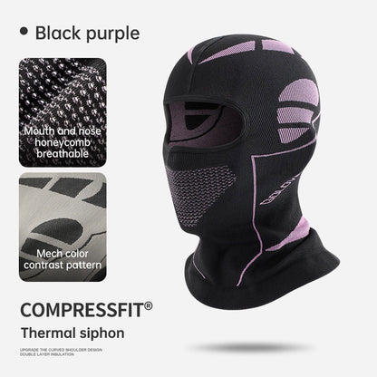 Couvre-chef de ski d'hiver, protection faciale, coupe-vent, foulard de moto, masque d'équitation, protège-cou chaud et respirant
