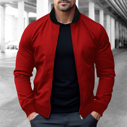 Veste à capuche décontractée à manches longues pour homme, collection automne et hiver