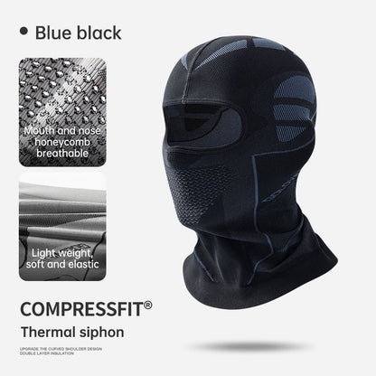 Couvre-chef de ski d'hiver, protection faciale, coupe-vent, foulard de moto, masque d'équitation, protège-cou chaud et respirant