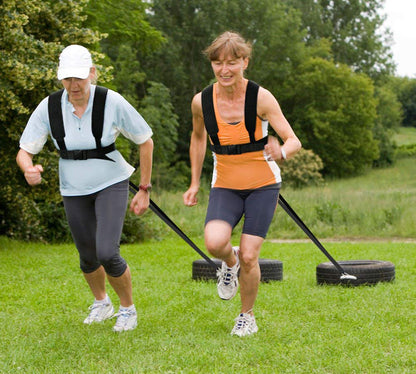 Bande de résistance extensible pour exercices de course à pied, sangle d'épaule pour entraînement de vitesse